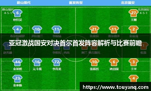 亚冠激战国安对决首尔首发阵容解析与比赛前瞻